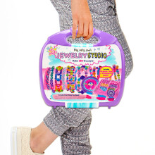Just My Style Il mio kit personalizzato per la creazione di braccialetti con oltre 1700 perline, ideale per viaggi in movimento, accessori fai da