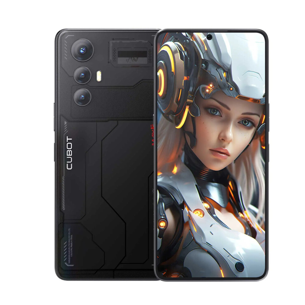 (Black) Cubot Max 5 5G Smartphone 12Gb+256Gb Black 735179549165