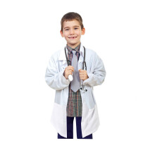 Natural Uniforms Bata de Laboratório Infantil - Toque Suave, 8/10