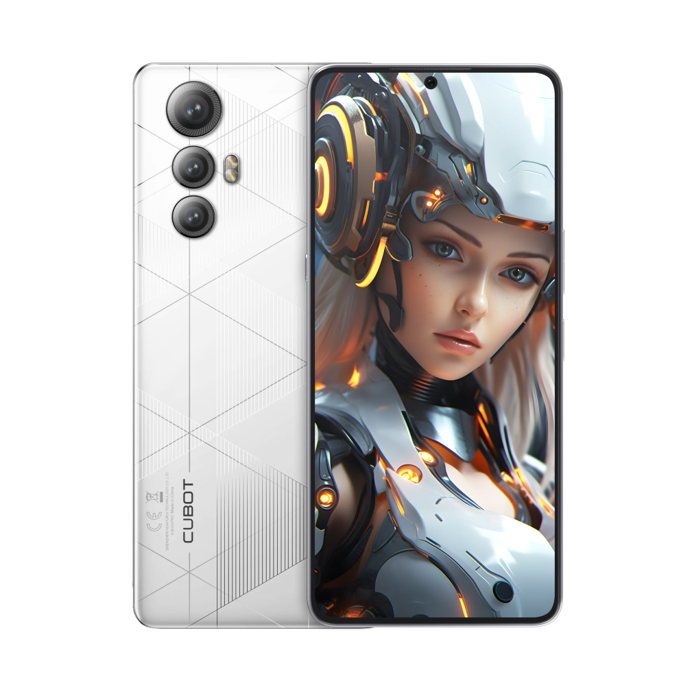 Cubot (White) Max 5 5G Smartphone 12Gb+256Gb White
