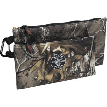 Vetoketjukassit Camo Laukut ovat 12,5 ja 10 tuuman 1680d Ballistic Weave Camouflage 2-osaiset Klein Tools 55560