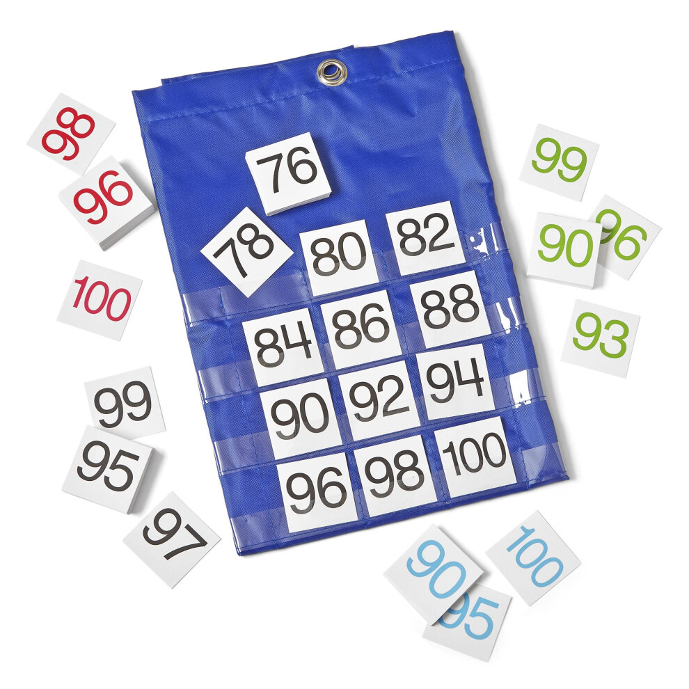 Hand2mind Hundred Number Wall Chart 100s Chart For Classroom Skip