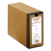 Pendaflex B50H COLUMBIA Återvunna Bindningslådor, 3 1/8-tums kapacitet, 11 x 8 1/2, Kraft