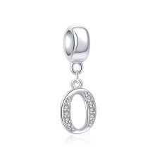 SOUKISS Letter O Charm Sterling Zilver 925 Initial A-z Alfabet Kralen Naam Charme voor armbandbedels