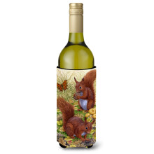 """" Caroline's Comorsures veveri?e ro?ii sticla de vin Koozie Hugger 750 ml multicolor """"
