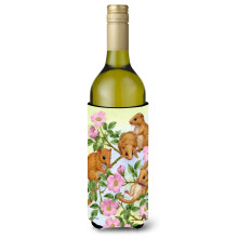 """" Comorile Carolinei ASA2136LITERK Dormice Dormouse Vin Bottle Koozie Hugger 750 ml multicolor """"