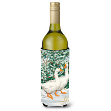 """" Caroline's Treasures GEESE GEESE BLOTS KOOZIE HUGGER 750 ml multicolor ""