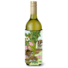 """" Comorile Carolinei ASA2139LITERK Dormice Dormouse Vin Bottle Koozie Hugger 750 ml multicolor """"