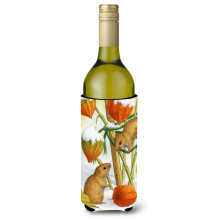 """" Caroline's Comorsures Harvest ?oareci sticla de vin Koozie Hugger 750 ml multicolor """"