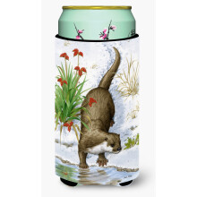 """"Caroline's Treasures Otter By The Water Tall Boy Koozie Hugger Veelkleurig""""
