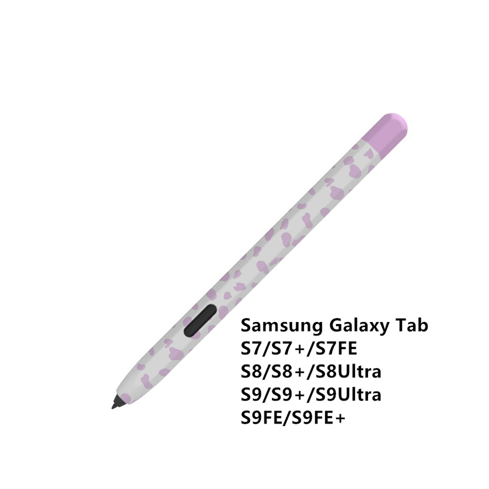(S7-) Pencil Case Silicone Tablet Stylus Protection Case Purple 976662383266