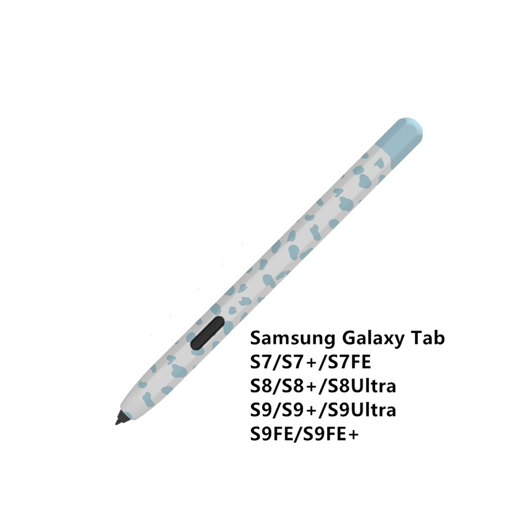 (S7-) Pencil Case Silicone Tablet Stylus Protection Case Blue 976662383242