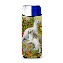 Caroline's Treasures Ermine Stoat Short-Tailed Weasel Michelob Ultra Koozies pre tenk plechovky Multicolor