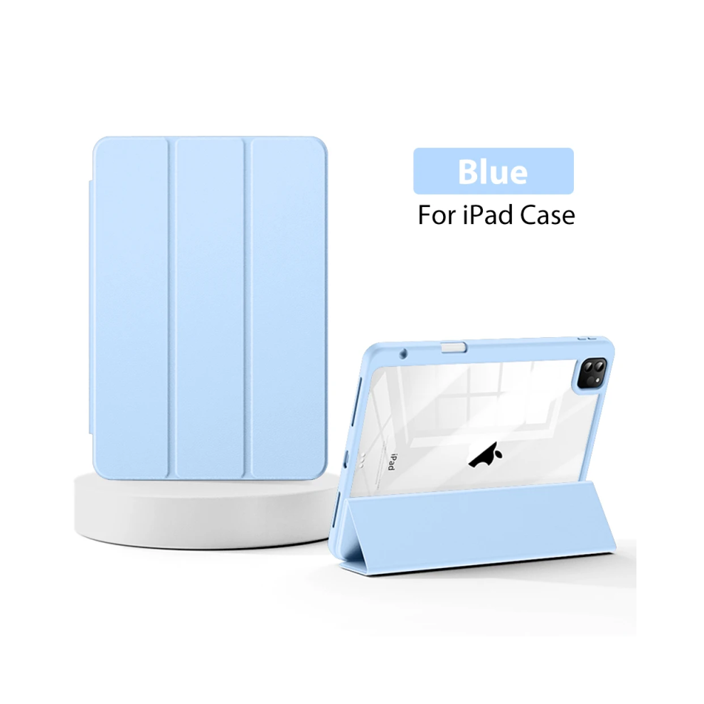 (, For Ipad 10Th 2022) For Ipad Case 10Th 10.9 Generation Pro 11 12.9 13 Blue 976662374325