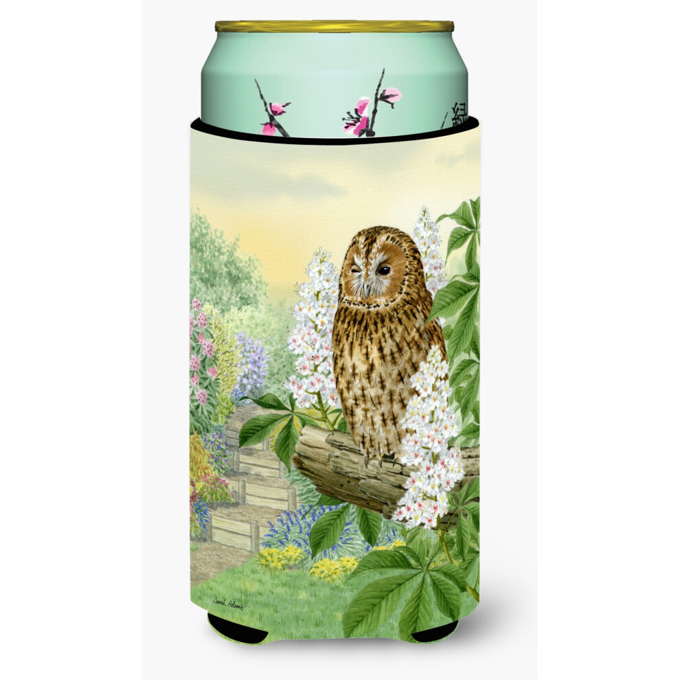 ""Caroline's Treasures ASA2101TBC Tawny Owl Tall Boy Koozie Hugger Multicolor""-image