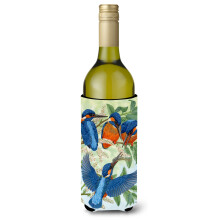 Carolines Treasures Kingfisher Family Vinflaske Koozie Hugger 750 ml Multicolor""""