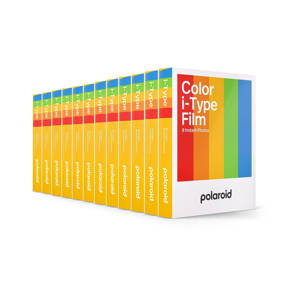 Polaroid Color Film for I-Type 12 Pack  96 Photos 6011