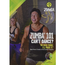 Zumba 101 Dance Fitness fr nybrjare Trning DVD Nybrjardans Trning .5x5.25x7.5"""" .25 LBS