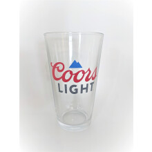 Coors Light Equity Style Beer Glass