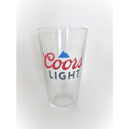 Coors Light Equity Style Bier Pint Glas