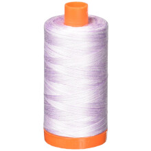 Aurifil Cotton Mako 50wt ranskalainen lila kirjava lanka iso kela 1421 jaardi MK50 3840