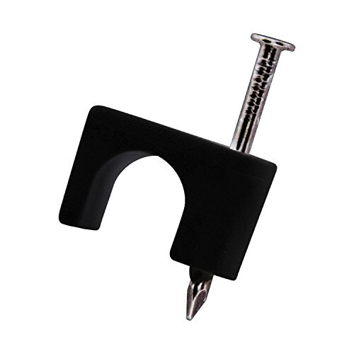 Qualgear 6mm kabelklip Black 100 Pack CC2-B-100-P