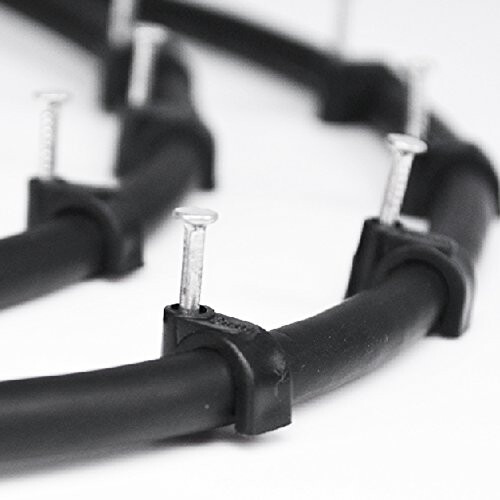 Qualgear 6mm kabelklip Black 100 Pack CC2-B-100-P 2