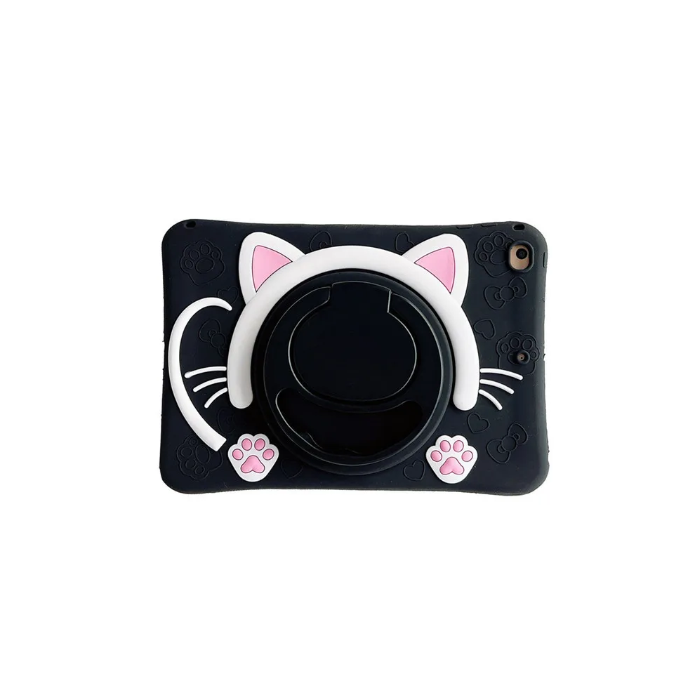 (BlackCat no belt, T510 T515 10.1inch) Kids Case For Samsung Galaxy Tab A 8.0 SM-T290/T29