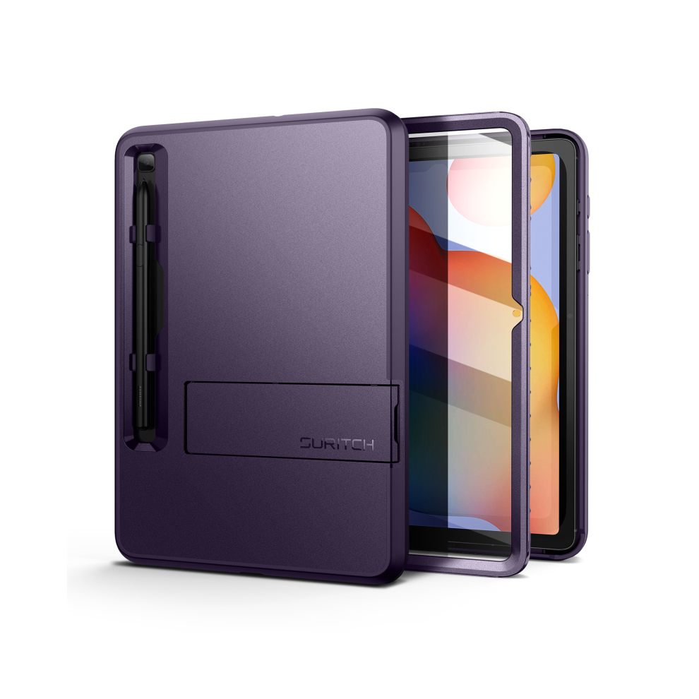 (Twilight ) For Samsung Galaxy Tab S6 Lite Heavy Duty Shockpro Purple 976662396693