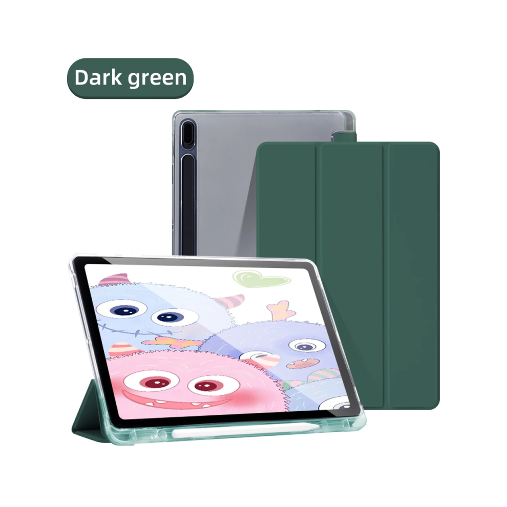 (Dark Tab A9 8.7In) Case For Samsung Galaxy Tab S9 Fe 11 S8 S7 Plus Fe Green 976662388346