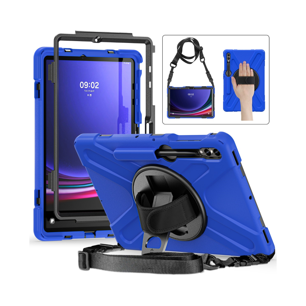 (, S9 Plus 2023 X810) Case For Samsung Galaxy Tab S9 Plus 12.4 2023 X810 Blue 976662384256