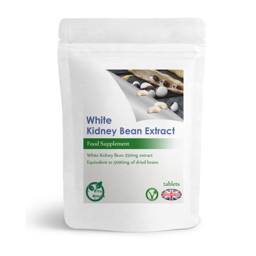 High Strength White Kidney Bean 5000mg Extract (180 Tablets) UK (V)