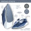 Quest Quest 34140 Professional Steam Iron with Self Clean Function / 2200W 2