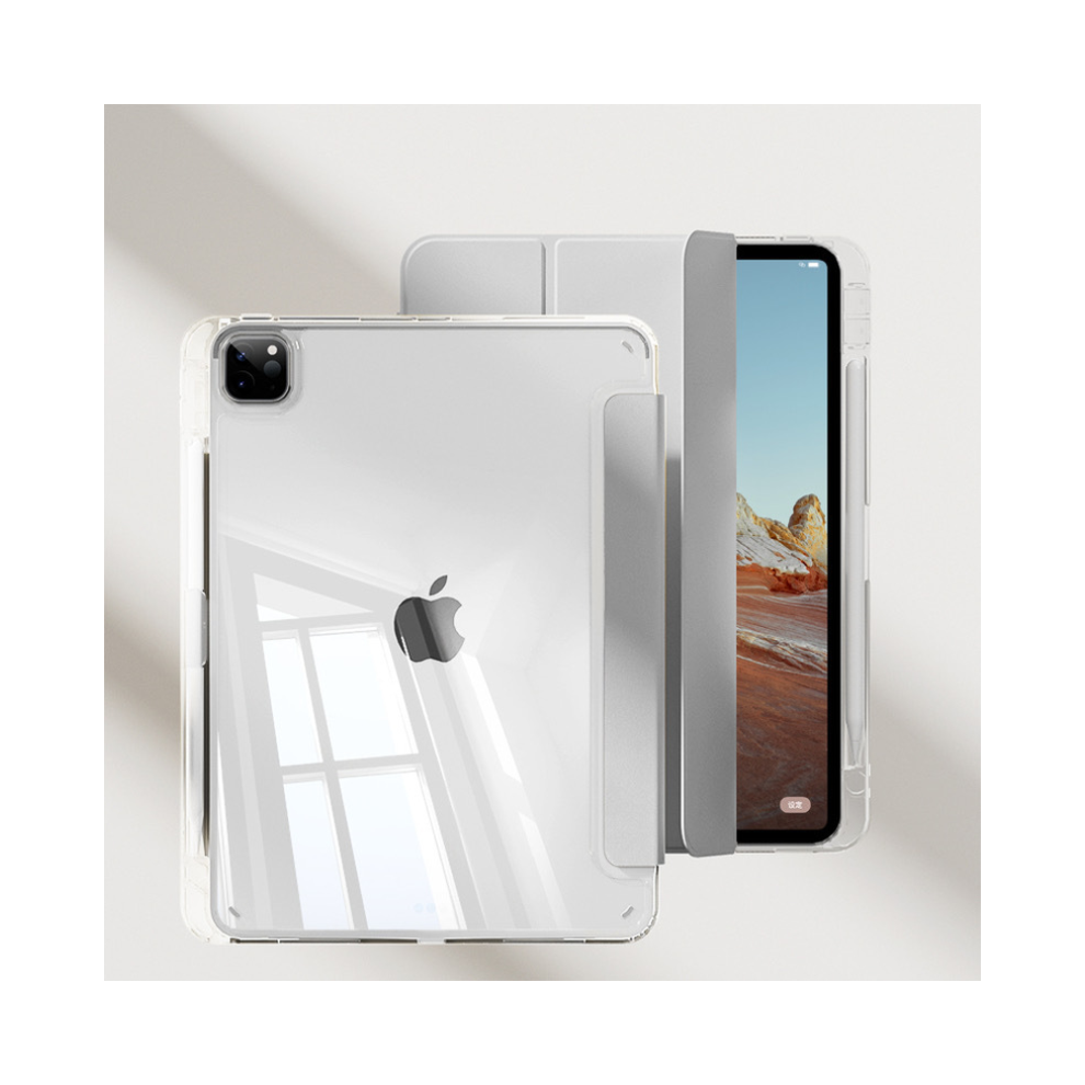 (, Pro 12.9 4Th 5Th 6Th) For Ipad 10Th Gen Case 2022 Pro 11 13 2024 2021 Ip Gray 976662395771