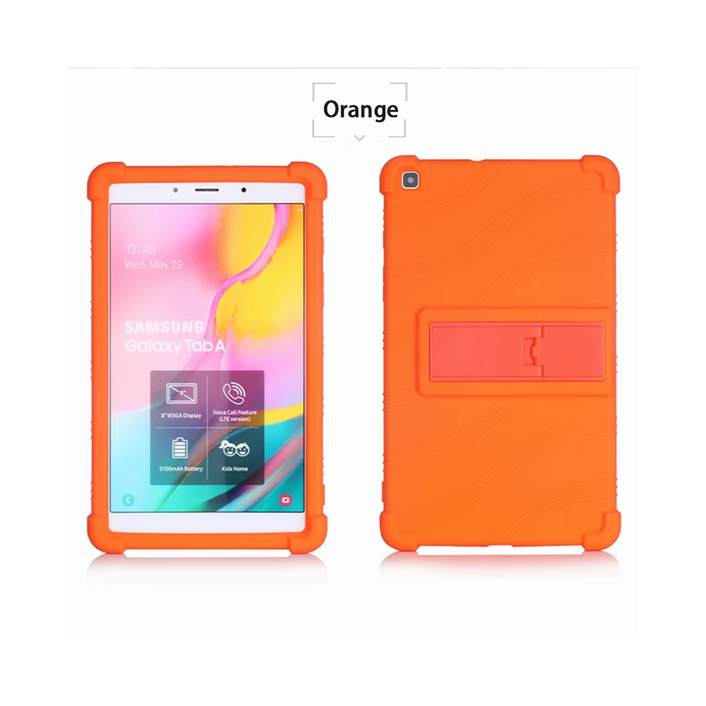 (, Sm-T290) Case For Samsung Galaxy Tab A 8.0 2019 Sm-T295 Sm- Orange 976662403032