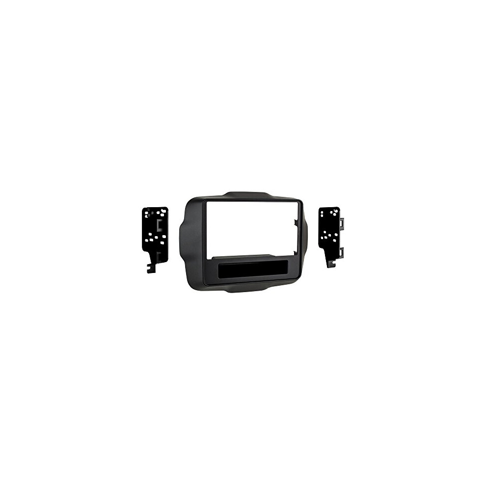 Metra 95-6532B Double Din Dash Kit For 2015 - Jeep Renegade Black 086429315390