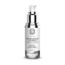 Instant Ageless Eye Cream - Reduces Under Eye Puffiness. Lift Technology to Tighten & Firm Sagging Skin Around Eyes. Works within Seconds. Smooths Awa