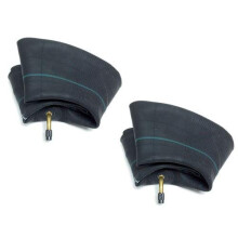 Ensemble MMG de 2 tubes intrieurs 3,00 / 3,50-12 TR87 Tiche de laiton  angle courte (10 mm de diamtre) s'adapte  3,00-12 3,25-12 80 / 100-12 100/80-12