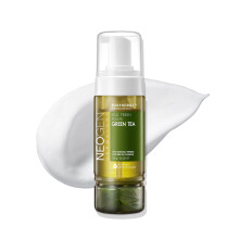 NEOGEN Real Fresh Foam Cleanser Groene Thee 5,6 Fl Oz (160g) - Verzachtend en hydraterend Zacht reinigingsschuim met echt groene thee-extract Schone
