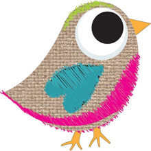 Ashley Productions Jute Scribble Tweet Magnetische whiteboardgum