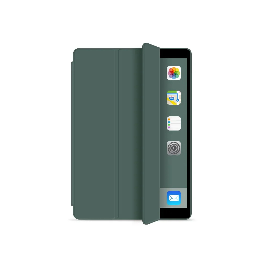 (Dark Pro 12.9 2021 2022) Liquid Silicone Case For Ipad Pro 12.9 2022 2021 5 Green 976662407849