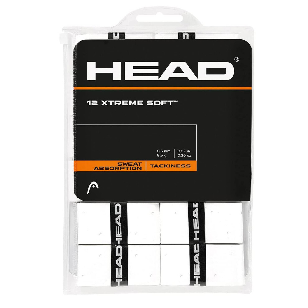 HEAD Xtreme Soft Overgrip White 12-Pack