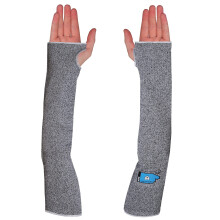 Superior Glove KTAG1T18T TenActiv Grau Stay-Cool Schnittfeste rmel 18 L nge Gro mit Daumenloch