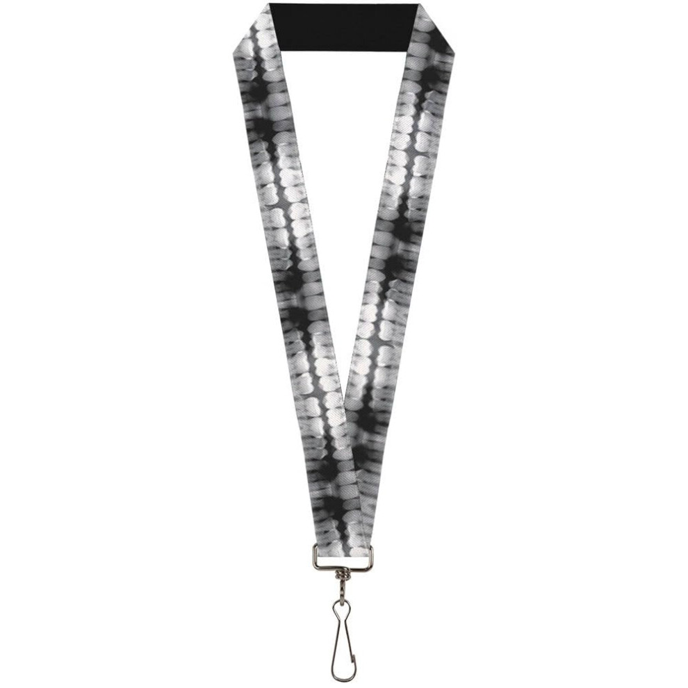 Buckle-Down Unisex Black -Adult's Lanyard - 1.0 - Dental X-Rays /White