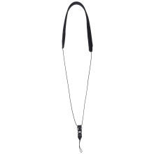 Neotech Verstellbarer, gepolsterter Neopren-Klarinettengurt 2301202, Schwarz