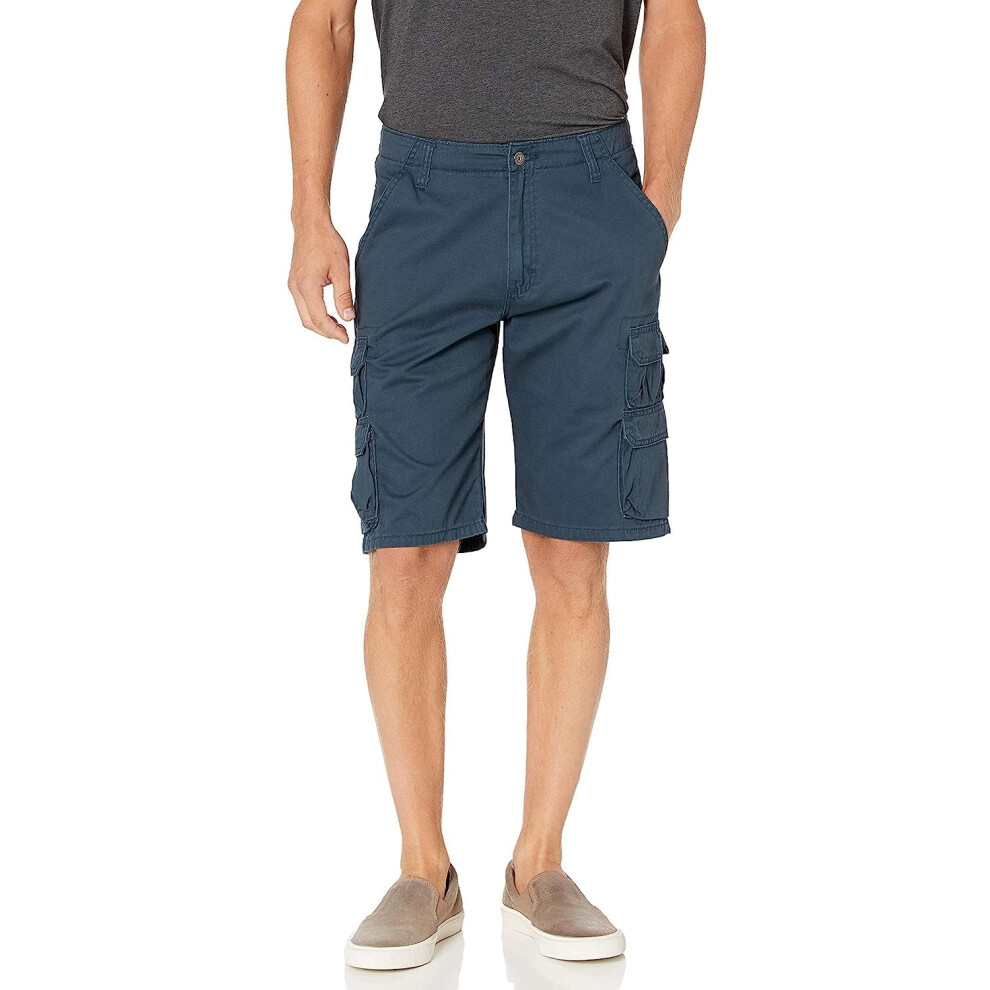 Wrangler Authentics Premium Twill Cargo Short Voor Heren, Midnight 42-image