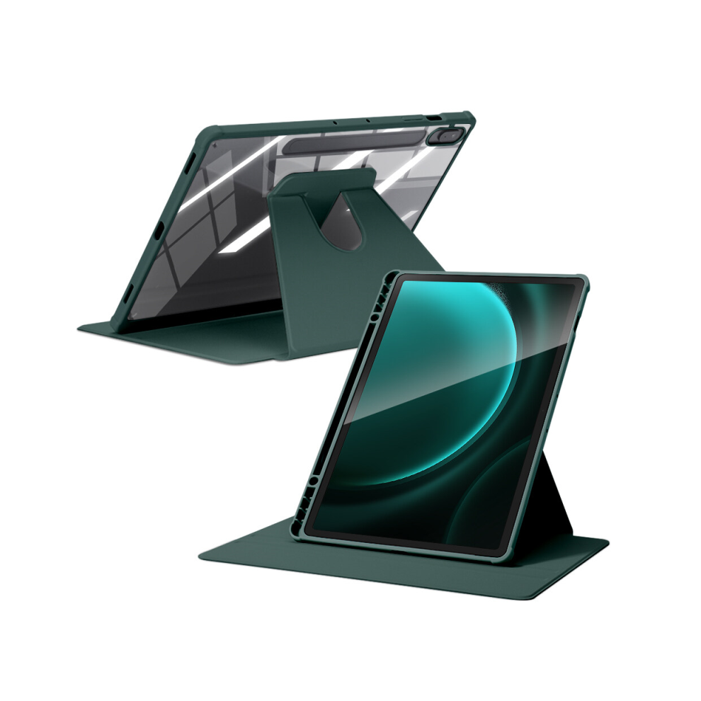 (Dark Green, Tab S9 S9FE 11in) Case Fit Samsung Galaxy Tablet Case for S9 FE S6 l