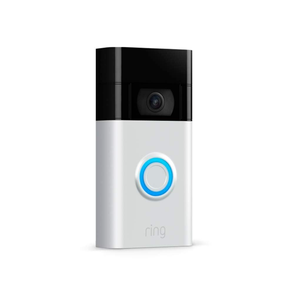 Ring Video Doorbell (2nd Gen) 1080p HD Advanced Motion Detection - Satin Nickel