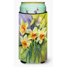 Caroline's Treasures Daffodils by Maureen Benfield Tall Boy Koozie Hugger  Multicolor