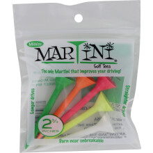 Martini Midsize 2 3/4 Golf Tees - Virtually Unbreakable - Mixed